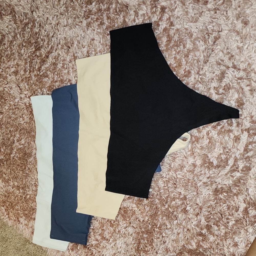 Lot of 5 High Rise Thong